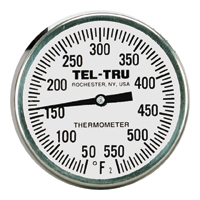 Tel-Tru UT300 BBQ Grill Thermometer - 6 Stem