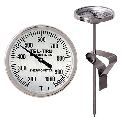 PK Grills PK99085 Tel-Tru Analog Grill Thermometer Gauge