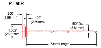 T160/P-CK Pocket Test Dial Thermometer